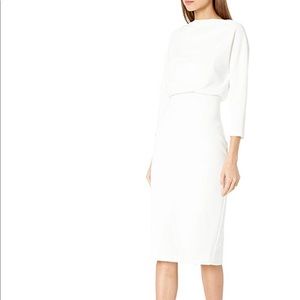 Badgley Mischka 3/4 Sleeve Blouson Dress